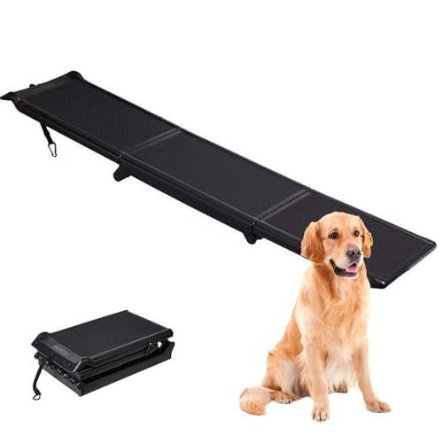 折りたたみ式ペットランプ、犬用ランプ、犬用ステップ、大型犬用車用ステップスツール、フックデザイン、滑り止めマット表面、階段登り補助、耐荷重50kg、安定、段差なし、軽量、病院訪問、老犬・大型犬に最適、コンパクトで省スペース