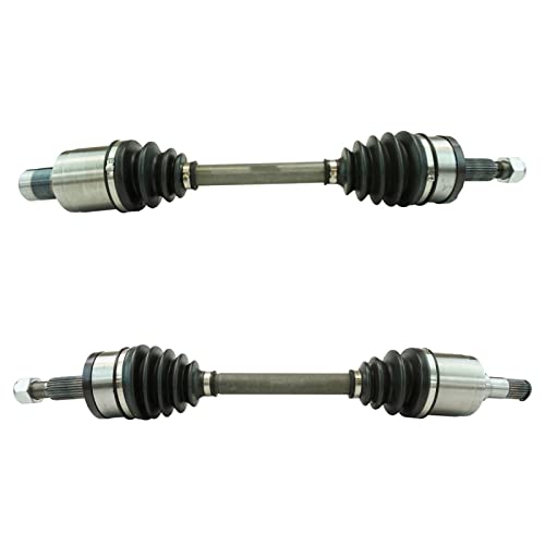 Image of TRQ Front Driver & Passenger Side CV Axle Assembly Set for 05-20 Chrysler 300 07-22 Dodge Charger 17-22 Challenger 05-08 Magnum