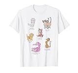 Disney Mickey And Friends Cat Names And Breeds Textbook T-Shirt