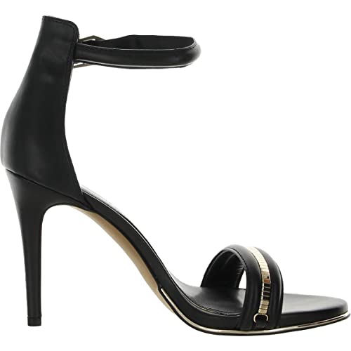 Image of Brooke Chain Heeled Sandal Black / 6.5