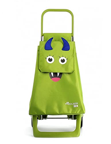 Einkaufstrolley Rolser Monster Kid MF 2 Räderer - Lindgrün – Bild 4