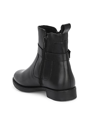 Image of Delize Brown Women Vegan Leather Ankle Boots 64485
