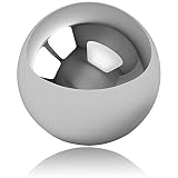 Excelente Equilibrio de Tamaño y Peso --- Después de varias pruebas y cálculos, le proporcionamos el tamaño y el peso más adecuados. Estas bolas de acero premium vuelan rectas y retienen suficiente energía cinética a distancias razonables de Catapulta