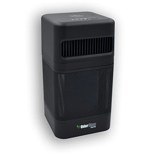 OdorStop OSAP2B HEPA Air Purifier for Areas up to 300 sq ft with USB Charger, Black