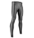 AERO|TECH|DESIGNS Compression Tights UPF 50+ (5XL, Black)