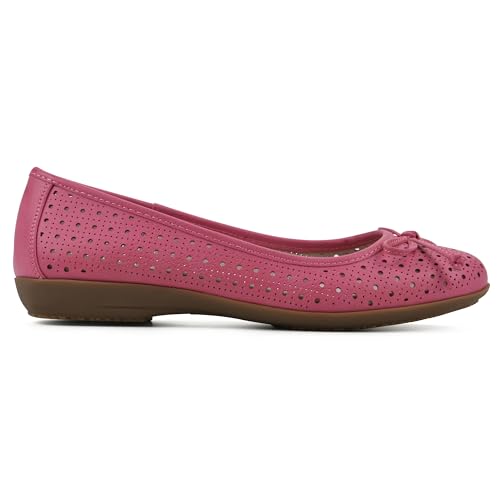 Image of CLIFFS BY WHITE MOUNTAIN Women's Cheryl Cushioned Ballet Flat