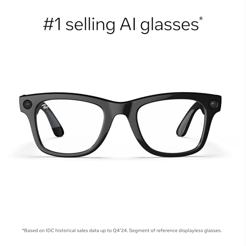 Image of Wayfarer Large (Gen 1) - Shiny Black, Clear