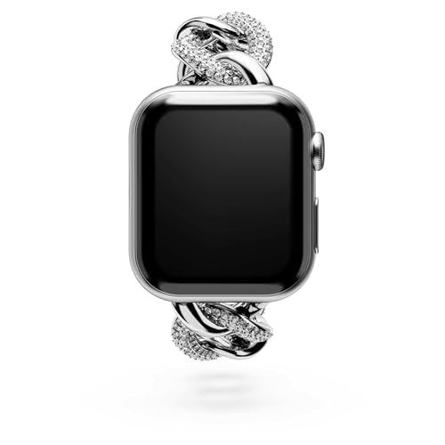 Image of Swarovski Sparkling princess strap, For Apple Watch 40mm & 41mm, Rose gold tone, Rose gold-tone finish