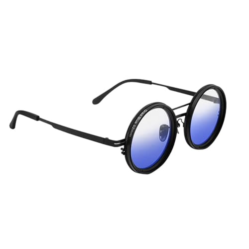 Adjustable Tint Sunglasses Rounded Polarized Glasses with ND9 Stepless for Men Lightweight Sun Glasses with UV Protection