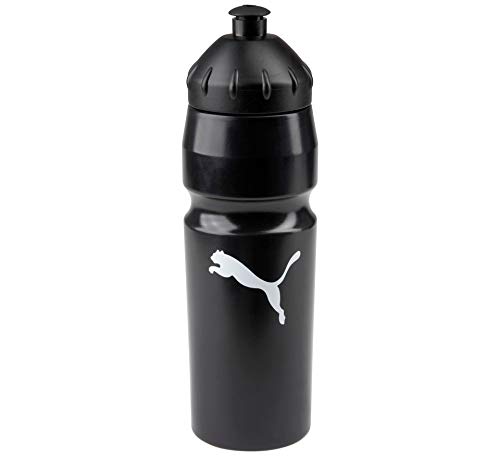 PUMA ' New' Waterbottle Plastic 0,75 l Bouteille Mixte Adulte, Black-White, UA