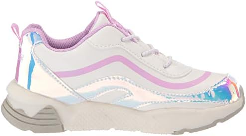OshKosh B'Gosh Girls' Belair Tahoe Sneakers, White, 5 M US Toddler | Image 5