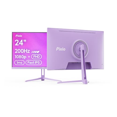 【新品・未開封】Pixio PX248 Wave Pastel Purple Pixio PX248 Wave Purple 24 inch 200Hz Refresh Rate FHD 1080p