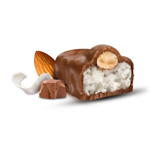 ALMOND JOY Miniatures Coconut and Almond Chocolate Candy Bars, Gluten Free, Individually Wrapped, 289g (10.2 oz) Share Pack