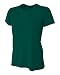 A4 Women's Cooling Performance Crew Short Sleeve T-Shirt, Forest, Medium
