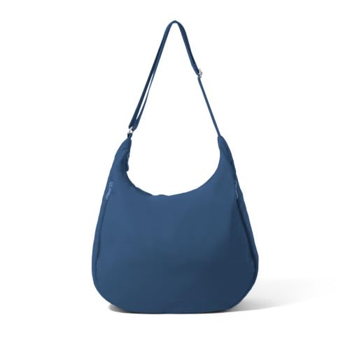 Image of Baggallini Swift Hobo Crossbody Bag for Women - Lightweight 15.7 inchx16 inch Travel Purse Handbag Hobo Bag