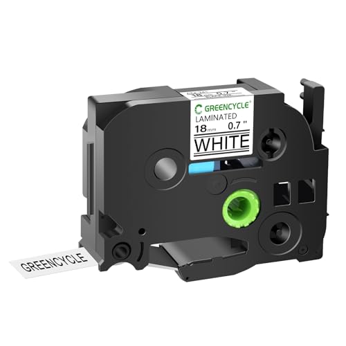 GREENCYCLE Compatible for TZe-241 TZe241 TZ241 TZ-241 AZE Tape 18mm 0.7 Inch 3/4