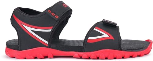 Image of density Men Sandals (Red, 6)|STYLE 176
