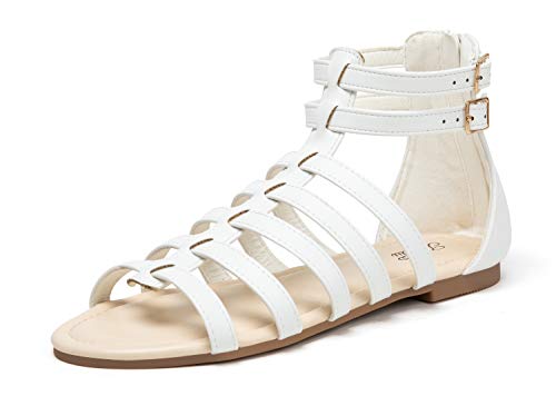 katliu Riemchensandalen Damen Flach Römersandalen Sommer …