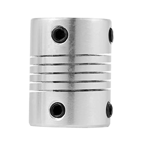 jojofuny 8pcs Aluminum Alloy Step Servo Motor Motor Shaft Coupler Package Suitable for Stepper Encoder