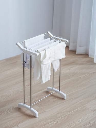 Blanketrackstandingtowelrackquiltrackfreestandingtowelrack5tiertowelstandblanketrackholderdryinganddisplayrackforbathroomtowelstand Urban Country Home Decor Blanket rack standing towel rack quilt rack freestanding towel rack 5 tier towel stand blanket rack holder drying and display rack for bathroom towel stand urban country home decor