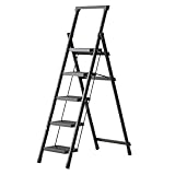 はしご 脚立 折り畳み脚立 踏み台 折り畳みはしご 脚立 ペダルすり止めつき 掃除 コンパクト 折り畳み式で収納 安全 頑丈 滑りにくい 組み立て不要 持ち運び簡単