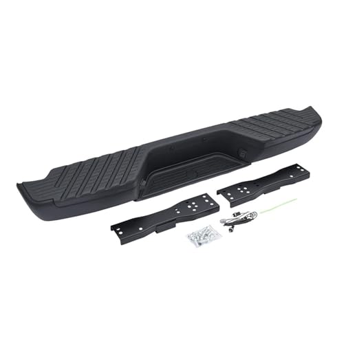 Parachoques trasero negro for automovil compatible con Nissan Frontier 2