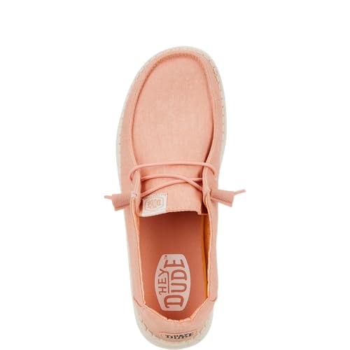Image of HEYDUDE Women's Wendy Stretch Canvas Slip On Shoes | Easy On Loafer