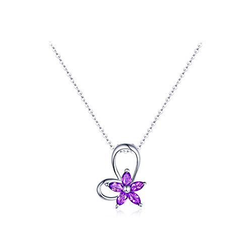 Pendentif améthyste et argent 925 d'une finition joaillerie