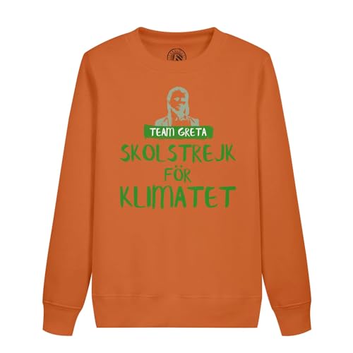 Sweatshirt enfant Team Greta, portez l'espoir de l'écologie