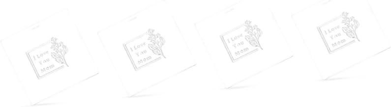 Gadpiparty Molde De Bolo 4Pcs Ferramentas De Enfeite Carimbo Em Relevo Biscoitos Decorados Dia Das Mães Carimbos De Dia Das Mães Gravador De Dia Das Mães Ferramentas De