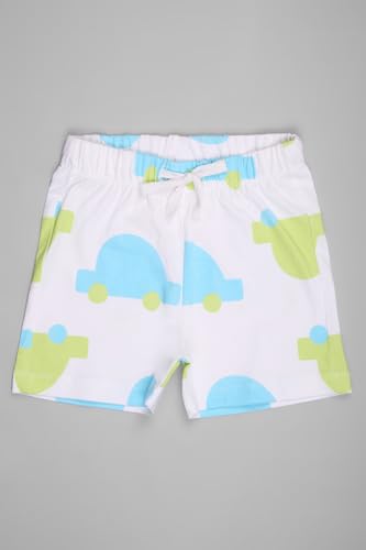 Image of Pantaloons Baby Kids 100% Cotton Printed Shorts | Regular Fit | Mid Rise Waist | Above Knee Length