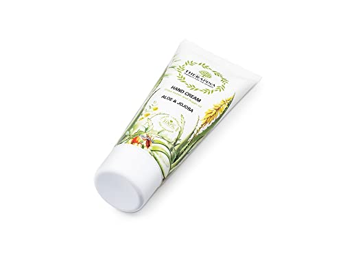 Therapina Aloe And Jojoba Hand Cream/Hand Lotion For Dry Hands, Shea Butter Cream/Natural Scented Lotion, For Women And Men - Travel Size 3Oz #TOP1