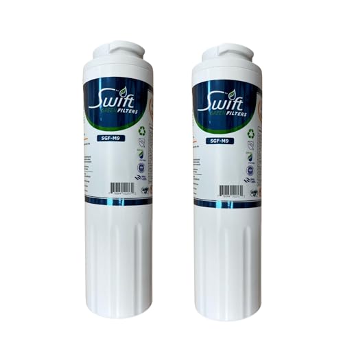 Image of Swift Green Filters SGF-M9 Replacement water filter for UKF8001,FILTER 4,EFF-6007A,46-9005,46-9006,CLCH101 (2 pack)