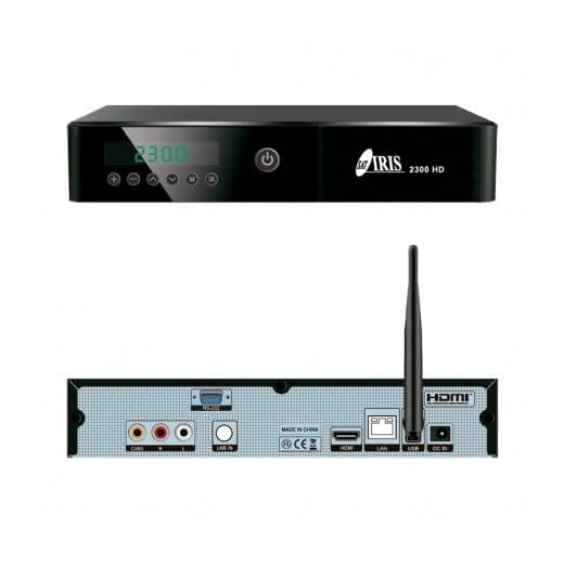 IRIS 2300 HD Receptor Digital Satélite H265/HEVC