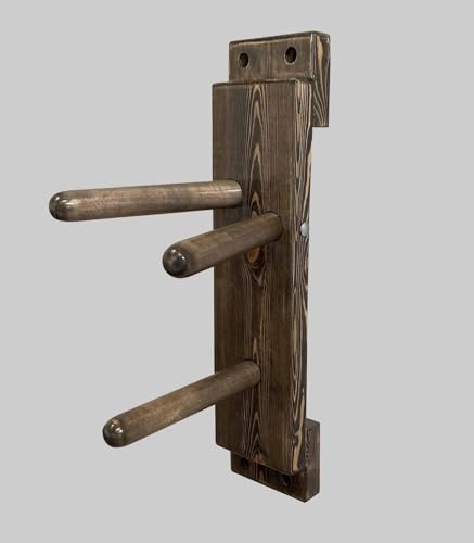 Wing Chun Wooden Dummy Plane Walnut Gray Ash Color