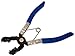Laser 4231 Hose Clamp Pliers - Angled, Swivel Jaws,Blue