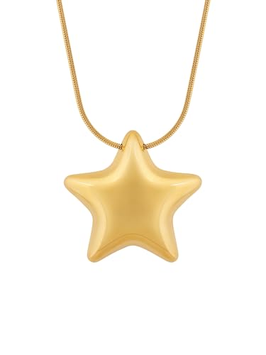 Sacina Star Necklace, Stainless Steel Star Necklace, Star Necklace for Women, Y2k Necklace, Grunge Necklace, Emo Necklace, Christmas Jewelry Gift For Women