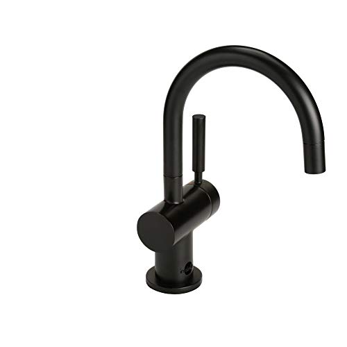 Image of InSinkErator F-H3300MBLK Indulge Modern Hot Water Dispenser Faucet, Matte Black