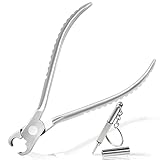 LEONTOOL メガネ用やっとこ 喰切ニッパー エンドニッパー 喰い切り ブッシュ専用 眼鏡用ペンチ 眼鏡アジャストプライヤー ブッシュ カット 引き抜く レンズ 切断 メガネの加工 修理 工具 メンテナンス用 プロツール 眼鏡屋用 初心者も使用