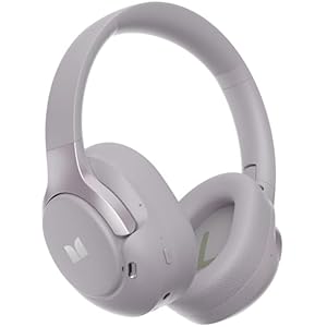 Monster Persona 5th ANC-Wireless Bluetooth Over-Ear Headphones with Microphone, 70H Playtime, Bluetooth 6.0, Comfortable and Foldable Design,Wireless Headsets for Home,Gifts(Purple)