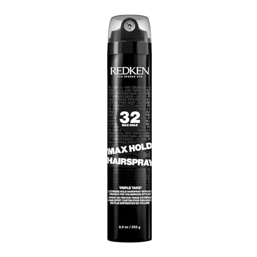 Redken Max Hold Hairspray 32 | Extreme Maximum High Hold Hairspray | Long-Lasting Lift & Body | All-Day Style Control | Dry Finish | 24 Hour Humidity Resistance | | For All Hair Types | 9 Oz