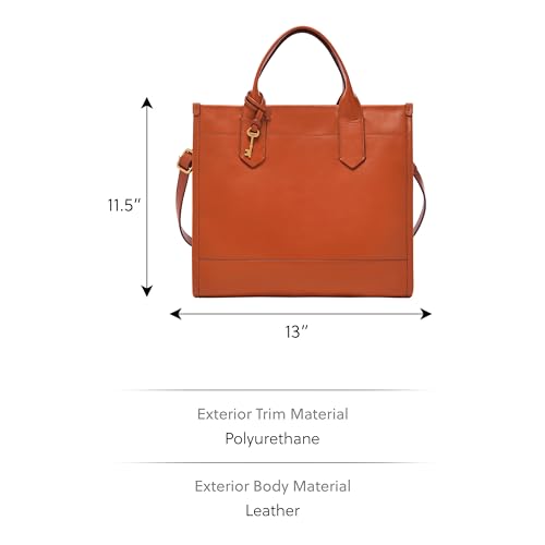 Fossil red tote bag – image 4