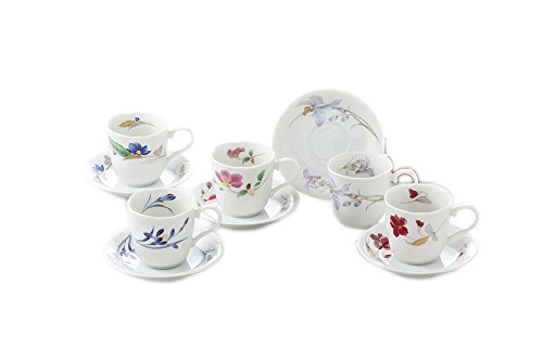 Amazon｜NB 花あつめコーヒーセット 102492｜カップ＆ソーサー