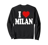 Photo Gallery i heart love milano felpa Photo Gallery i heart love milano felpa