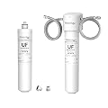Waterdrop RF15W-UF 0.01 Micron Water Filter and Waterdrop 15UAW-UF 0.01 ?m Ultra Filtration Under Sink Water Filter for Baçt?ria Reduction, Reduces Lead, Chlorine, Bad Taste & Odor, 16K Gallons