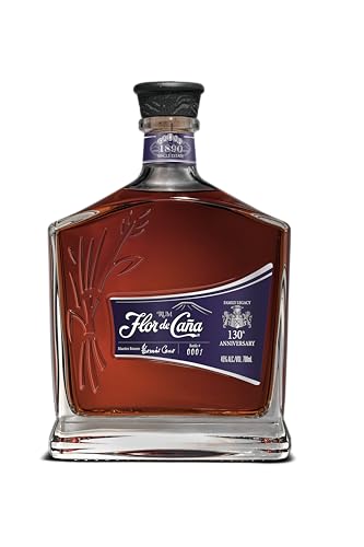 FLOR DE CAÑA 130th Anniversary Edition Rum, Limited Edition, 45%, 0,7L