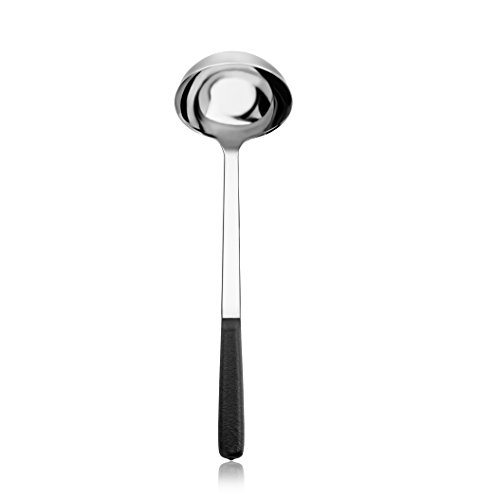 New Star Foodservice 52329 4 Oz Hollow Cool Touch Coating Handle Deep Soup Ladle thumb #2