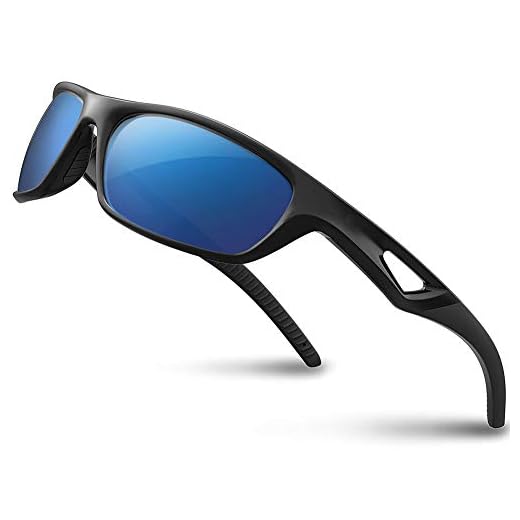 Vimbloom Lunettes de Soleil Hommes Polarisées Lunettes de sport Protection UV400 avec Conduite Vélo Pêche Golf Course à pied pour Hommes et Femmes VI685