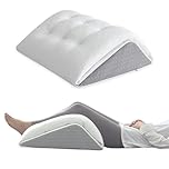TANYOO Knee Wedge Pillow with Adjustable Memory Foam Top, Leg Elevation Support Post Surgery Recovery&Pain Relief, Bed Wedge Pillow for Sleeping, Legs and Lower Back Support