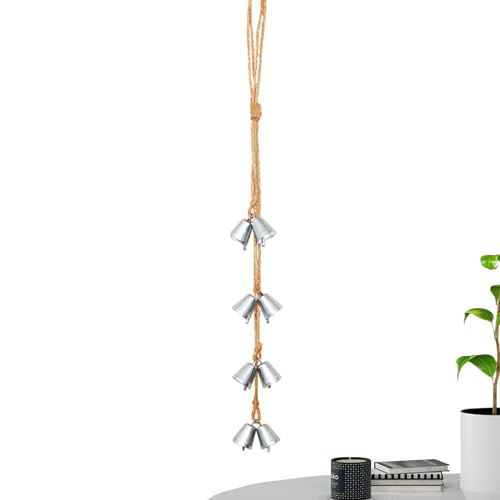 Sino de carrilhão de vento, sinos de para exterior, Carrilhão de sino de retrô de metal pendurável,